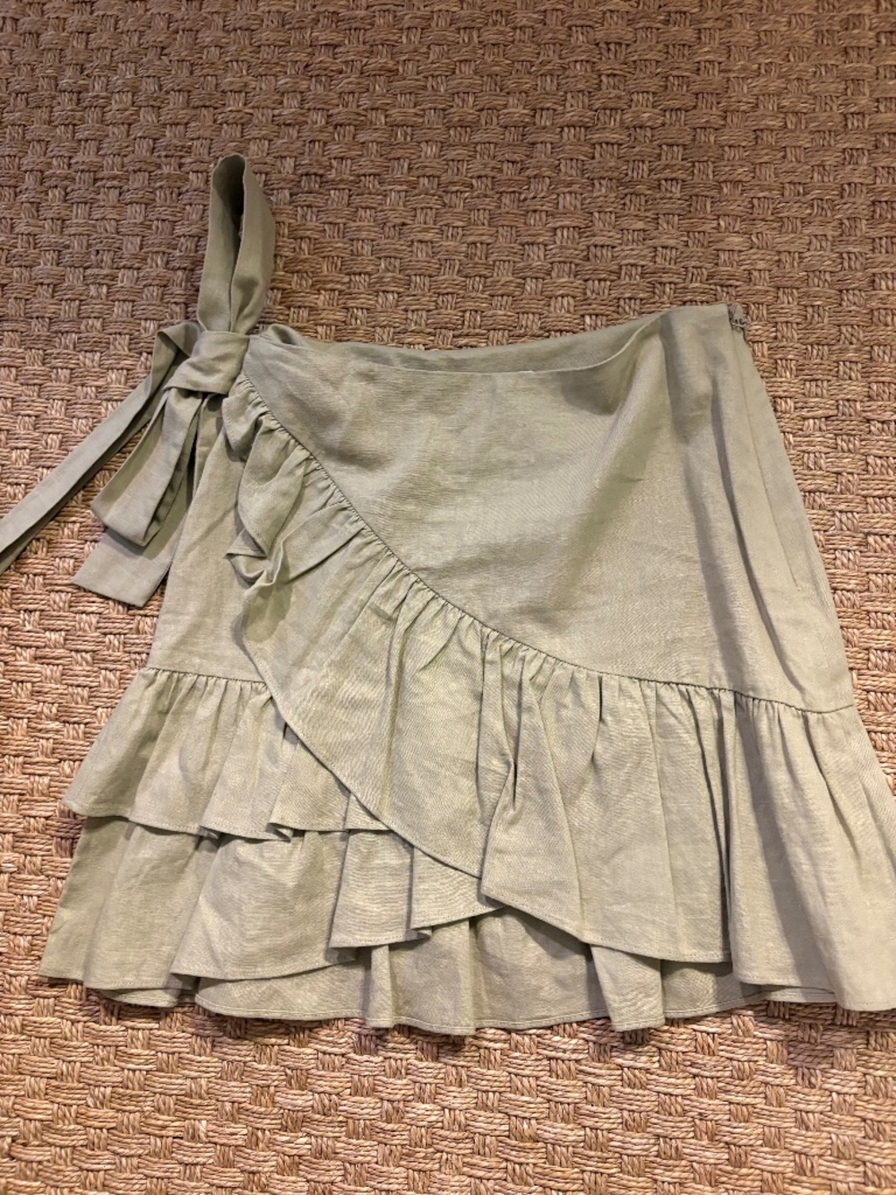Top shop linen skirt